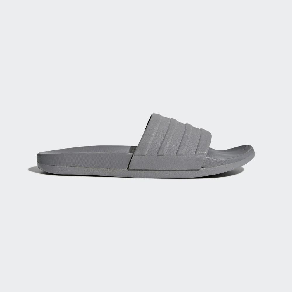 Adidas Men's Adilette Comfort Slides Grey/Grey Ireland S80977